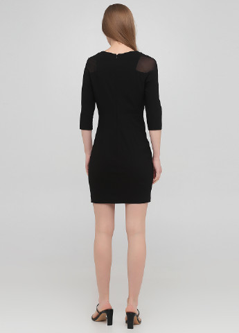 Чорна коктейльна сукня футляр Vero Moda однотонна