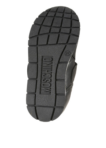 Черные демисезонные кроссовки Moschino