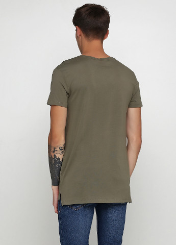 Хаки (оливковая) футболка H&M
