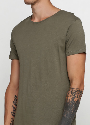 Хакі (оливкова) футболка H&M