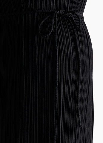 Черное кэжуал платье для беременных а-силуэт H&M однотонное