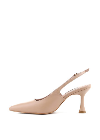 Le'BERDES Туфлі слінгбекі бежевий з натуральна шкіра, україна — літо (294097557)