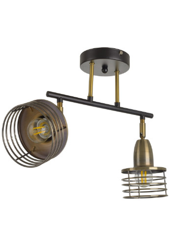 Светильник спот HTL-212/2 E27 AB/CH Brille (193196067)