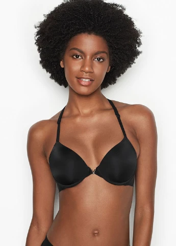 Черный демисезонный комплект (бюстгальтер, трусы) Victoria's Secret
