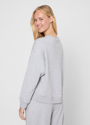 Сірий світшот PRPY меланж без декору (361270833)