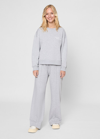 Сірий світшот PRPY меланж без декору (361270833)