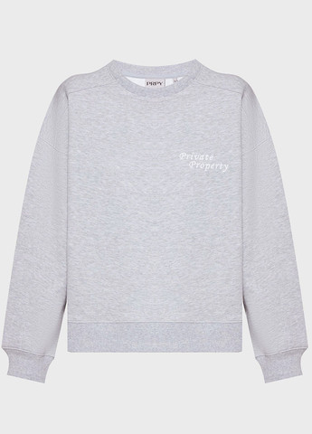 Сірий світшот PRPY меланж без декору (361270833)