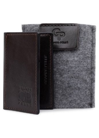 Кожаная визитница 6,5х10 см Grande Pelle (252416899)