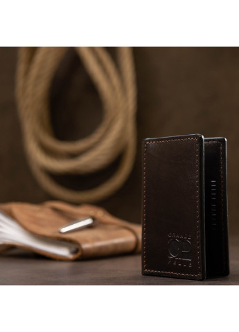 Кожаная визитница 6,5х10 см Grande Pelle (252416899)