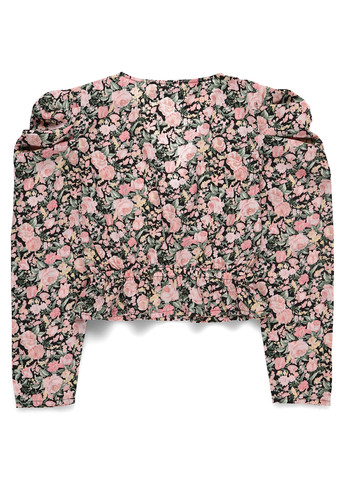Комбинированная летняя блуза Missguided