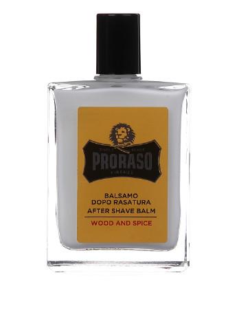 Бальзам после бритья Wood & Spice, 100 мл Proraso (165585380)