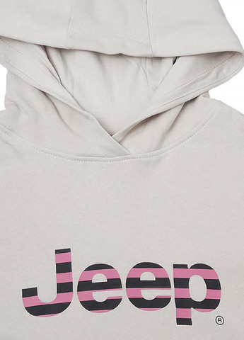 Худи O102609-J863 Jeep HOODED CROPPED SWEATSHIRT Striped Print (319352810)