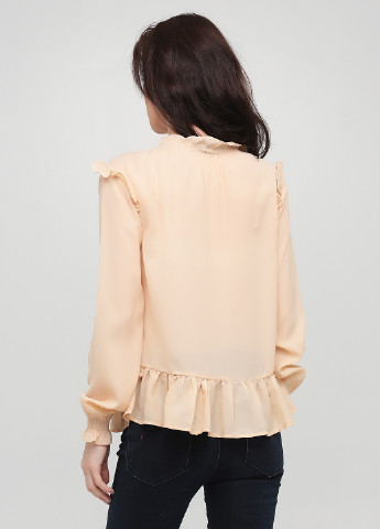 Бежевая блуза Asos
