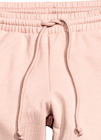 Персиковые спортивные демисезонные джоггеры брюки H&M