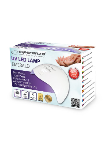 LED лампа Esperanza uv led lamp ebn008 (146605152)