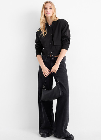 Бомбер C&A бейсбольний на кнопках (352193320)