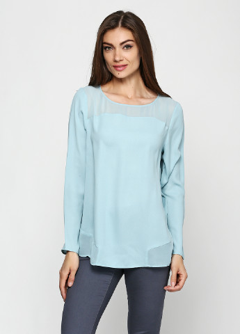 Мятная демисезонная блуза Zalando