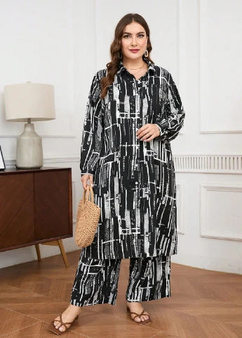 Костюм (кардиган, брюки) SHEIN (344453637)