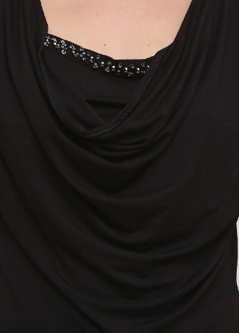 Черная летняя блуза Lascana