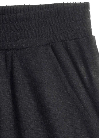 Черные кэжуал демисезонные зауженные брюки H&M