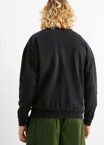 Черный свитшот C&A персонажи без декора (362599588)