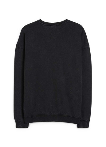 Черный свитшот C&A персонажи без декора (362599588)