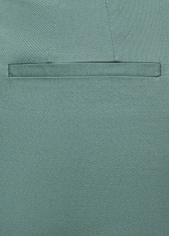 Зеленая кэжуал однотонная юбка Oodji мини