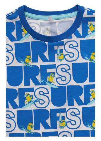 Синяя всесезон пижама (футболка, шорты) футболка + шорты C&A