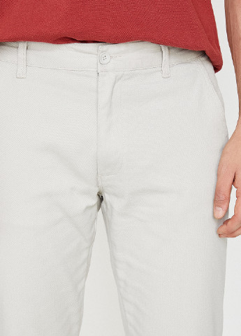 Белые кэжуал демисезонные чиносы брюки KOTON