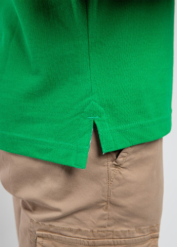 Зеленая футболка-поло для мужчин Fred Mello