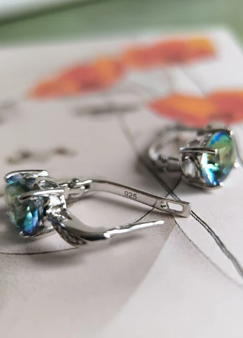 Сережки Silver Flame (354214729)