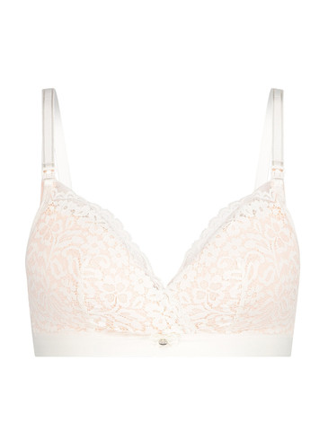 Айворий тріенджел бюстгальтер для годуючих Hunkemoller без кісточок поліамід