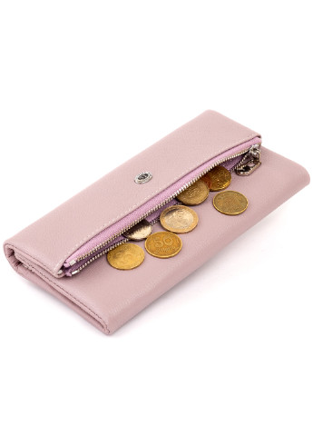 Женский кожаный кошелек-клатч 18,5х9,8х2 см st leather (252132772)