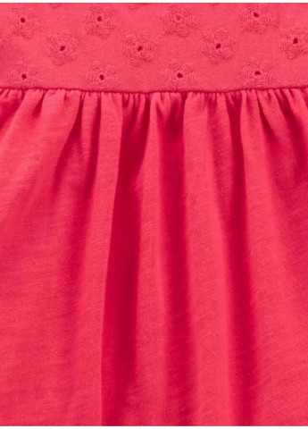 Рожевий літній комплект двійка для дівчинки Carter's