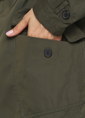 Оливковая (хаки) демисезонная куртка Antony Morato