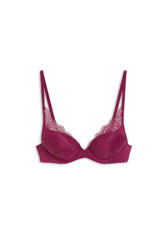Сливовий бралетт бюстгальтер C&A з кісточками поліамід, мереживо