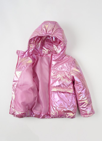 Рожева демісезонна куртка Одягайко