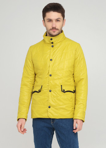 Жовта демісезонна куртка EL & KEN