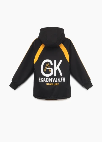 Желтая демисезонная куртка No Brand