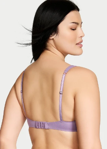 Бузковий демісезонний комплект (бюстгальтер, трусики) Victoria's Secret