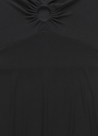 Чорна кежуал сукня в стилі армпір, кльош Honey Punch однотонна