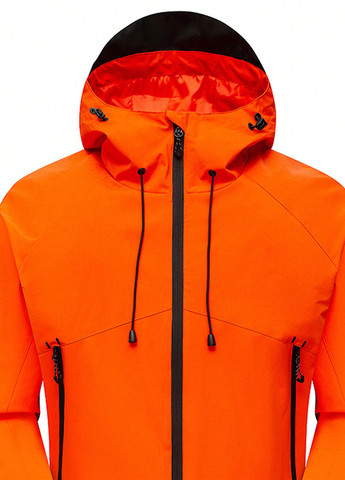 Оранжевая демисезонная куртка SHEIN