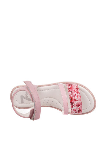 Розовые кэжуал сандалии Seventeen на липучке