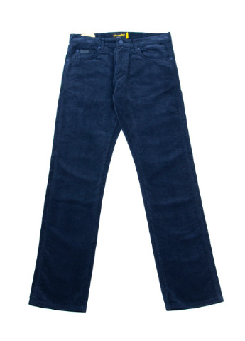 Синие кэжуал демисезонные брюки Wrangler