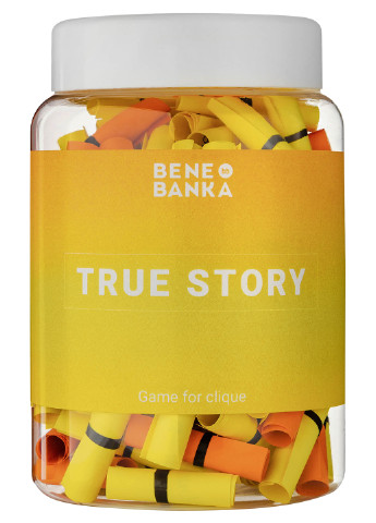 Баночка с игрой "True Story" английский язык Bene Banka (200653594)