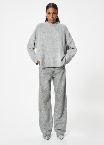 Серый демисезонный джемпер джемпер KOTON