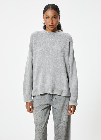 Серый демисезонный джемпер джемпер KOTON