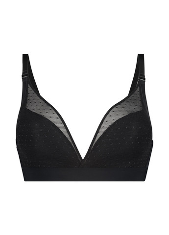 Чёрный бюстгальтер для кормящих Hunkemoller без косточек полиамид