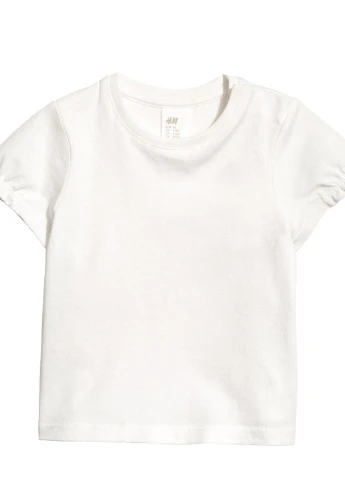 Рожевий літній комплект (футболка, комбінезон) H&M