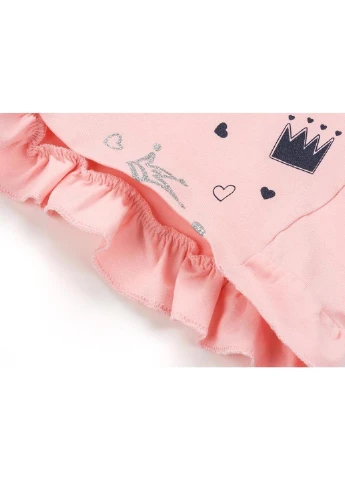 Синий демисезонный костюм десткий "qween of beauty" (11421-92g-pink) Breeze